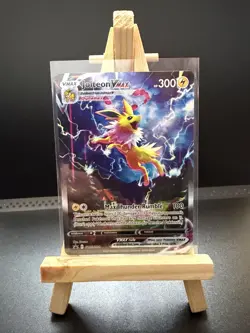 Jolteon VMAX SWSH184 Alt Art Full Art Holo Black Star Promo Pokemon TCG NM - Image 1