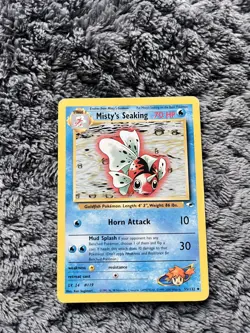 Pokemon TCG, Misty's Seaking Gym Heroes 55/132 Regular Unlimited Uncommon LP - Image 1