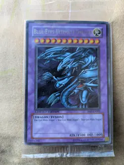Yugioh | Blue-Eyes Ultimate Dragon | Ultra Rare | Limited Edition | JMP-EN005 - Image 1