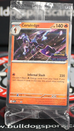 Phantasmal Flames STAFF Sealed Promo Pack - 4 Cards Pokemon TCG - Image 1