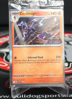 Phantasmal Flames STAFF Sealed Promo Pack - 4 Cards Pokemon TCG - Image 3