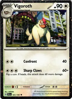 Vigoroth (Cosmos Holo) Cosmo Holo Miscellaneous Cards & Products 161/193 NM Unco - Image 1