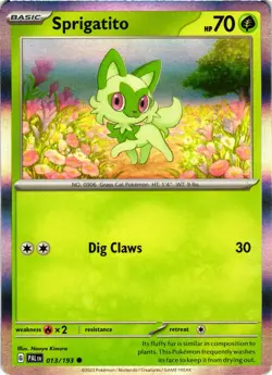 Sprigatito - (Summer 2023 Collector Chest) Holo Miscellaneous Cards & Products - Image 1