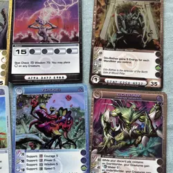 Chaotic Cards Lot Of 9 Rare, Ultra Rare,Super - Image 3