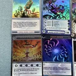 Chaotic Cards Lot Of 9 Rare, Ultra Rare,Super - Image 5