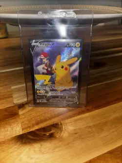 Pokemon TCG Lost Origin Trainer Gallery Pikachu v TG16/TG30 Holo Card - Image 2