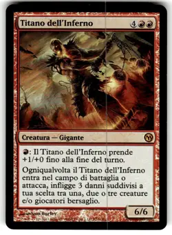 1x - Inferno Titan - FOIL - Media Promos - NM MTG ITALIAN!! - Image 1