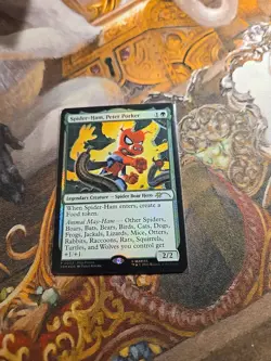 Spider-Ham, Peter Porker Foil MTG Promo - NM - - Image 1