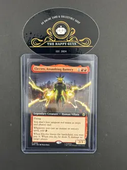 MTG Electro, Assaulting Battery (Extended Foil) #260 Marvel's Spider-Man - Image 1