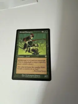 Magic The Gathering Elvish Champion Invasion Regular 186/350 - Image 1