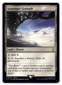 Scavenger Grounds NM Commander: Final Fantasy 0419 MTG Regular - Image 1