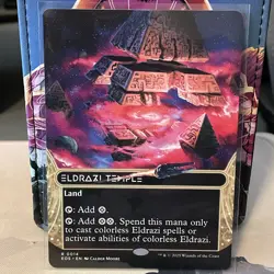 Eldrazi Temple (0014) (Borderless) Edge of Eternities: Stellar Sights Regular NM - Image 1