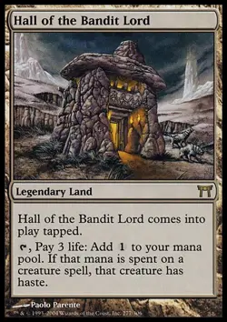 1x Hall of the Bandit Lord #277 (NM / LP) Champions of Kamigawa CHK MTG Magic - Image 1
