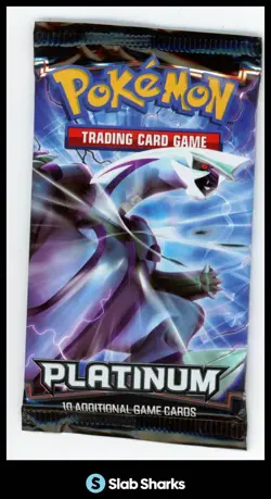 2009 POKEMON PLATINUM FACTORY SEALED FOIL PACK PALKIA COVER ART - Image 1