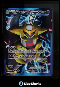 2013 POKEMON B & W PROMOS TEAM PLASMA BOX #BW74 GIRATINA FULL ART HOLO - Image 1