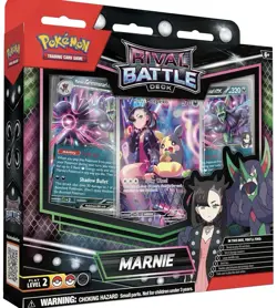 Pokemon TCG Rival Battle Deck Marnie Promo Box - Marnie's Morpeko - Sealed! - Image 1