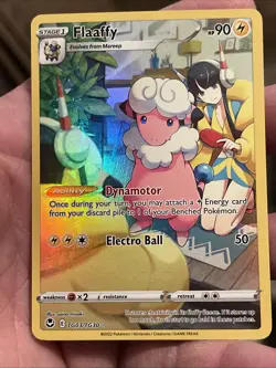 Pokemon TCG SWSH12: Silver Tempest Trainer Gallery #TG03/TG30 Flaaffy NM - Image 1