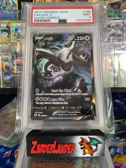 Pokemon Lugia V Silver Tempest Full Alt Art #186 PSA 9 Mint - Image 1