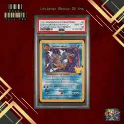 🇫🇷 LEVIATOR OBSCUR PSA 10 - 25 ANS CELEBRATIONS 8/82 FR Carte Pokemon 🇫🇷 - Image 1
