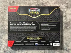 Pokemon TCG S&V Paldean Fates Premium Collection Box Quaquaval Ex B - Image 4