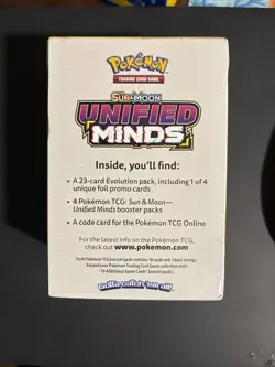 Pokemon Sun & Moon Unified Minds Build & Battle PreRelease Kit Sealed Box - Image 3