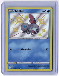 Sobble SV025/SV122 Shiny Holo Rare Holo Pokemon NM+ Mint - Image 1
