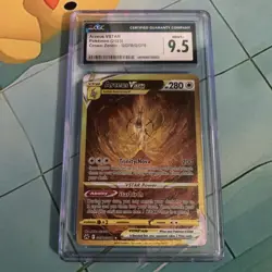 CGC 9.5 Arceus Vstar GG70/GG70 Crown Zenith Galarian Gallery Holo Pokemon 2023 - Image 1