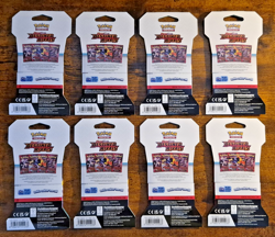 Pokemon Destined Rivals Sleeved Booster Pack LOT of 8 Sealed Packs 167152_2 - Image 2