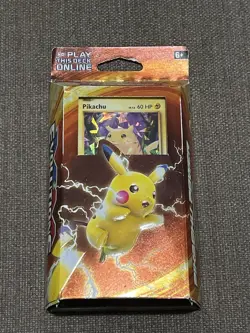 Pokemon XY Evolutions - Pikachu Power Theme Deck Cracked Ice Holo - NEW/SEALED 820650801600 - Image 1