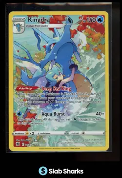 2022 POKEMON SW&SH ASTRAL RADIANCE #TG03/TG30 KINGDRA FA TRAINER GALLERY RARE - Image 1