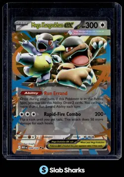 2025 POKEMON MEGA EVOLUTION - MEG EN #104/132 KANGASKHAN EX DOUBLE RARE - Image 1