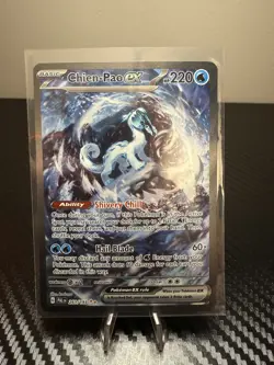 2023 | Pokemon Paldea Evolved | Chien-Pao EX Special Illustration Rare | 261/193 - Image 1