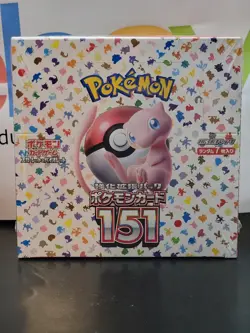 Japanese Pokemon 151 Booster Box Sv2a SEALED&NEW (U.S. SELLER) - Image 1