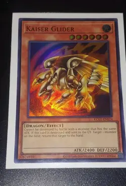 YU-GI-OH! KC01 NM Ultra Rare Kaiser Glider - Image 1