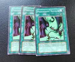 Yu-Gi-Oh - Malevolent Nuzzler - Full Playset X3 - Image 1
