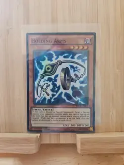 Holding Arms MIL1-EN003 Super Rare 1st Edition YuGiOh - Image 2