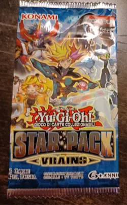 Yu-Gi-Oh! - Star Pack VRAINS booster pack - 1'st Ed. FACTORY SEALED - (3 c) - Image 1