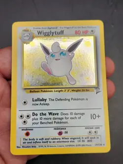 WIGGLYTUFF 19/130 Holo Rare Base Set 2 2000 - Pokemon Card WOTC (a) - Image 5