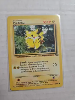 Pokemon TCG Pikachu Jungle 60/64 Regular Unlimited Common Card WOTC - Image 1