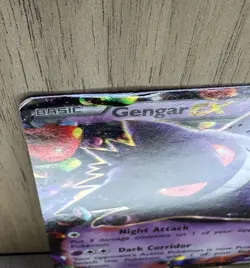 Gengar EX 34/119 Full Art Ultra Rare Holo Pokemon Card XY Phantom Forces - Image 3