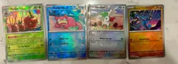 POKEMON TCG PRISMATIC EVOLUTIONS LOT, MASTERBALL, POKEBALL, ETC 80 CARDS TOTAL - Image 1