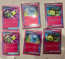 POKEMON TCG PRISMATIC EVOLUTIONS LOT, MASTERBALL, POKEBALL, ETC 80 CARDS TOTAL - Image 5