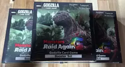 x3 Godzilla Card Game Vol. 2 Monsters Raid Again G English BOOSTER BOX - Image 1