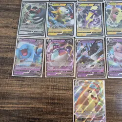 Pokemon Cards Lot Of 16 (15 V cards 1 VMax) Mew, Necrozma, Tape Koko, Groudon - Image 2