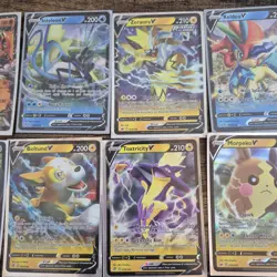 Pokemon Cards Lot Of 16 (15 V cards 1 VMax) Mew, Necrozma, Tape Koko, Groudon - Image 5