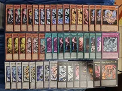 Yugioh 47 Card K9 Crystron Deck Core Clockwork Ripper Recycler Sulfador - Image 1