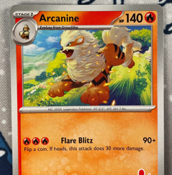 Arcanine My First Battle Deck Promo Exclusive Charmander Stamp Pokemon Card NM - Image 2