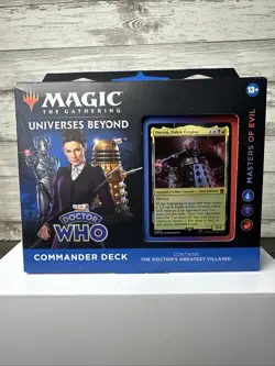 MTG Universes Beyond: Doctor Who Commander Deck - Masters of Evil - Davros- New! - Image 1