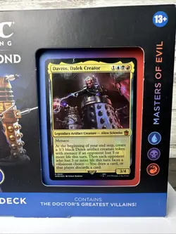MTG Universes Beyond: Doctor Who Commander Deck - Masters of Evil - Davros- New! - Image 3