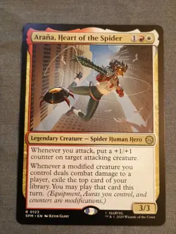 Arana, Heart of the Spider Marvel's Spider-Man Regular NM R 0123 - Image 1